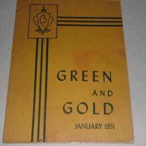 Green And Gold 1951 Bronx Vocational High School Yearbook